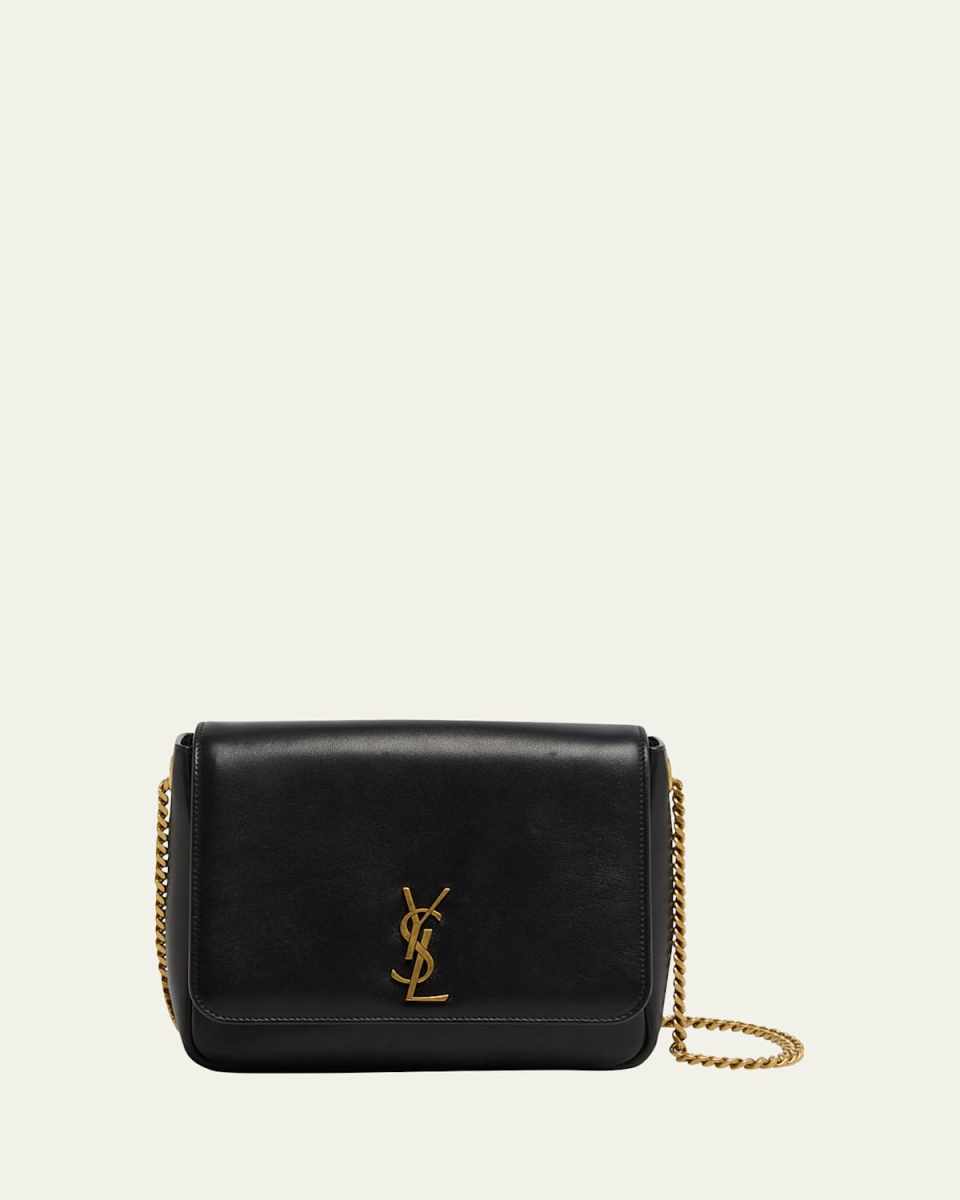 Kate YSL Flap Shoulder Bag in Leather